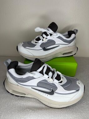 Nike White, Gray and Black womens. Running Sneakers